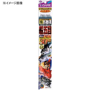 ササメ 船釣り・船竿 船五目 30cmハリス  鈎11/ハリス4  白