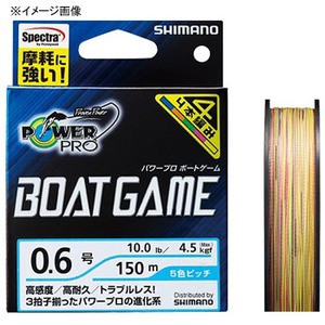 シマノ ルアー釣り用PEライン POWER PRO BOATGAME(パワープロ ボートゲーム) 200m  0.6号 