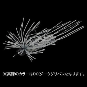 ジャクソン バス釣り用ハードルアー EGU JIG HYPER(エグジグ ハイパー)  1/8oz  DG(ダークグリパン)