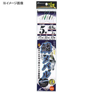 ハヤブサ 船釣り・船竿 船極 鱗メバル 5本鈎 1セット  鈎4/ハリス0.6  金