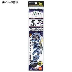 ハヤブサ 船釣り・船竿 船極 鱗メバル 5本鈎 1セット  鈎5/ハリス0.8  金