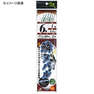 ハヤブサ 船釣り・船竿 船極 鱗メバル 7本鈎 1セット  鈎5/ハリス0.8  金