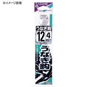 ササメ 渓流仕掛け・淡水仕掛け うなぎ鈎 系付  鈎11号/ハリス3  茶