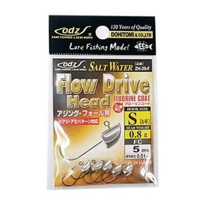 ODZ フック・シンカー・オモリ フロードライブヘッド  6号/0.8g 