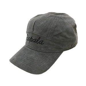 ラパラ フィッシングウェア Corduroy Dome Cap(コーデュロイ ドーム キャップ)  グレー 