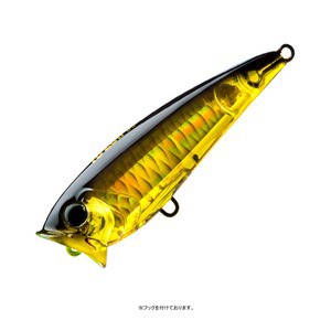 ヨーヅリ シーバス用ルアー 3D INSHORE POPPER(インショア ポッパー) F  70mm  HGBL ゴールドブラック