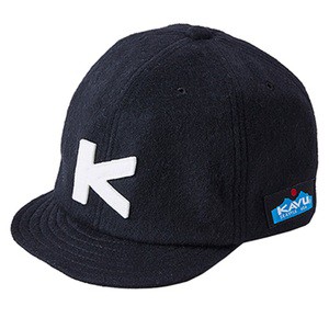 KAVU 帽子 Base Ball Cap Wool(ベースボール キャップ ウール)  フリー  ブラック