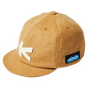 KAVU 帽子 Base Ball Cap Wool(ベースボール キャップ ウール)  フリー  ベージュ