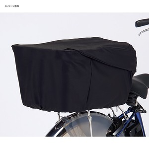パナソニック 自転車バッグ ロールトップ式リアバスケットカバー サイクル/自転車   ブラック