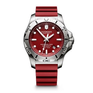 ビクトリノックス アウトドアウォッチ・時計 I.N.O.X. PROFESSIONAL DIVER   レッド