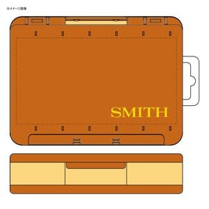 SMITH フィッシングケース スミスリバーシブルMG D86オレンジ   クリアーブラウン×カーキ