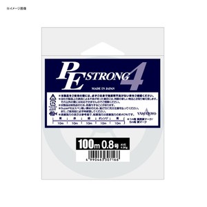 山豊 ルアー釣り用PEライン PEストロング4 200m  0.4号 