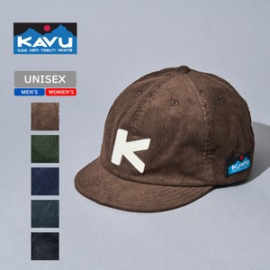 KAVU 帽子 Cord Base Ball Cap(コード ベースボール キャップ)  フリー  ダークブラウン