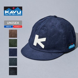 KAVU 帽子 Cord Base Ball Cap(コード ベースボール キャップ)  フリー  ネイビー