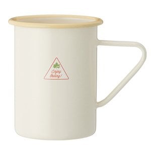 ロゴス カップ LOGOS LIFE ホーローマグ  400ml  イエロー