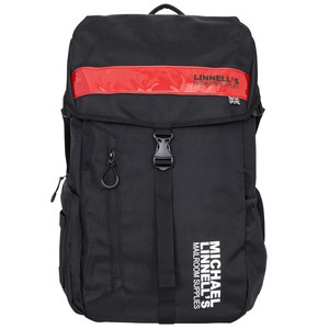 マイケルリンネル デイパック・バックパック Big Backpack(ビッグ バックパック) ML-008  30L  Black×Red