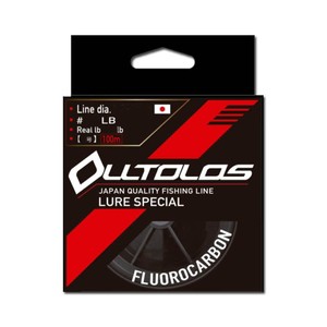 よつあみ ルアー釣り用フロロライン OLLTOLOS(オルトロス) FC 100m  1.5号/6lb  ナチュラル