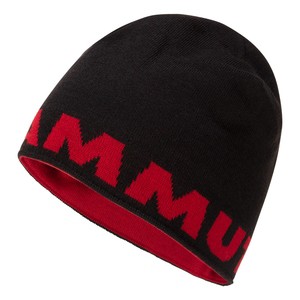 マムート 帽子 Mammut Logo Beanie(マムート ロゴ ビーニー)  フリー  0001(black)