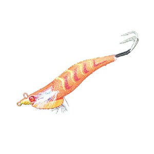 マルシン漁具 エギング(エギ) レッツライド  4号  オレンジゲット