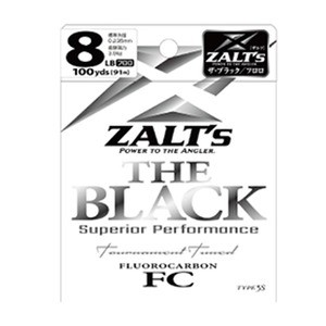 ラインシステム ルアー釣り用フロロライン ZALT’s THE BLACK(ザルツ ザ ブラック) フロロカーボン 87m  3.5号/14LB  ナチュラル