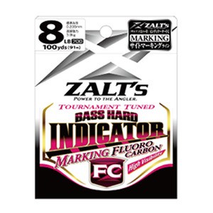 ラインシステム ルアー釣り用フロロライン ZALT’s INDICATOR(ザルツ インディケーター) フロロカーボン 87m  3.5号/14LB  ナチュラル×