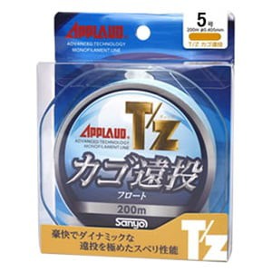 サンヨー 投げ釣り用ライン T/Z フロートカゴ・遠投 200m  5号  サイトブルー