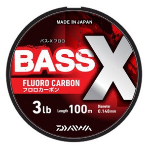 ダイワ ルアー釣り用フロロライン バス-X フロロ 100m  4.5号/18lb  ナチュラル