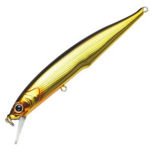 アルファタックル バス釣り用ハードルアー CRAZEE MINNOW(クレイジー ミノー) SF  96mm  #06 GOLDEN SHINER