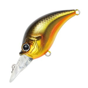 アルファタックル バス釣り用ハードルアー CRAZEE CRANK BAIT(クレイジー クランクベイト) SR  50mm  #06 GOLDEN SHINER