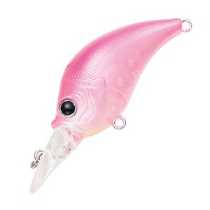 アルファタックル バス釣り用ハードルアー CRAZEE CRANK BAIT(クレイジー クランクベイト) MR  50mm  #05 PINK BACK PEARL