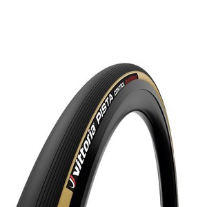 vittoria 自転車タイヤ・チューブ pista control G2.0 クリンチャー(Fold)  700×23c  ブラック×スキンサイド