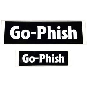 Go-Phish  Go-Phishロゴステッカーセット2枚入  