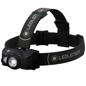 LED LENSER アウトドアライト LL MH8 (GIFTBOX) 充電式/単三電池兼用   Black