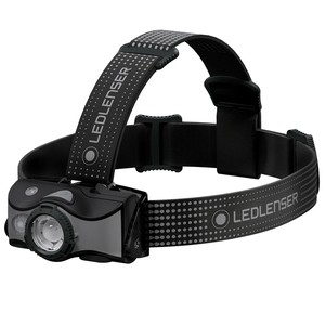 LED LENSER アウトドアライト LL MH7 (GIFTBOX) 充電式/単三電池兼用   Black×Gray