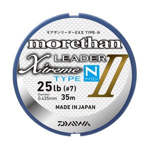 ダイワ  モアザンリーダーEX II TYPE-N(ナイロン) 35m  5号/20lb  クリアー