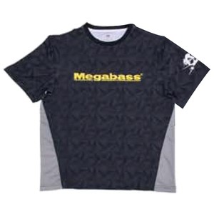 メガバス フィッシングウェア GAME T-SHIRTS(ゲームTシャツ)  S  ブラック