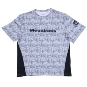 メガバス フィッシングウェア GAME T-SHIRTS(ゲームTシャツ)  XS  ホワイト