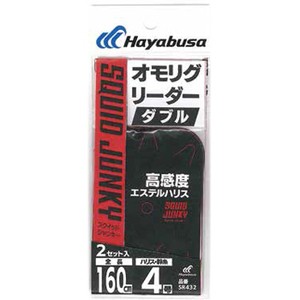 ハヤブサ  オモリグリーダーダブル 2セット  4号 