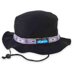 KAVU 帽子 【24春夏】Organic Strap Bucket(オーガニック ストラップ バケット)  S  ジェットブラック