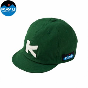 KAVU  【24春夏】K’s Baseball Cap(キッズ ベースボール キャップ)  ONE SIZE  グリーン