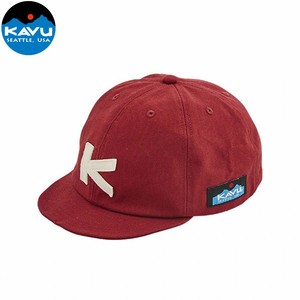 KAVU  【24春夏】K’s Baseball Cap(キッズ ベースボール キャップ)  ONE SIZE  ボルドー