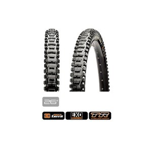 MAXXIS(マキシス) 自転車タイヤ・チューブ ミニオン DHR II リア用ダウンヒル タイヤ サイクル/自転車  26×2.30  BK(ETRTO:58-622)