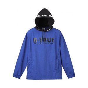 エバーグリーン フィッシングウェア B-TRUE パッカブルプルパーカー  3L  ブルー×ブラック