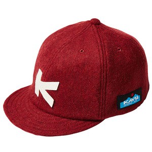 KAVU 帽子 Base Ball Cap Wool(ベースボール キャップ ウール)  フリー  バーガンディー