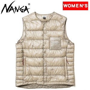 ナンガ ベスト(レディース) INNER DOWN VEST(インナー ダウン ベスト ウィメンズ)  WM  ベージュ