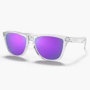 オークリー  FROGSKINS(フロッグスキン)/LOW BRIDGE FIT  XL(137mm)  P.CLEAR/P.VIOLET