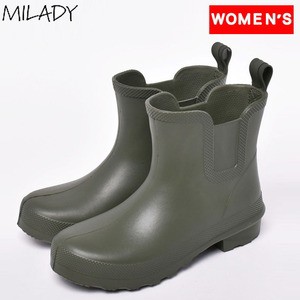 Milady アウトドアブーツ・長靴 超軽量レインシューズ ML736  L  KHAKI