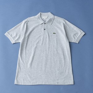 LACOSTE トップス(メンズ) 【24春夏】L.12.64 ポロシャツ(杢・半袖)  5  ライトグレー