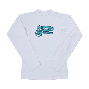 マズメ フィッシングウェア mazume ラッシュガード KIDS long sleeve  150  ホワイト