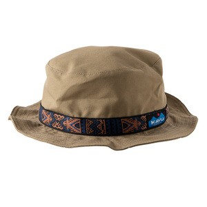 KAVU 帽子 【24春夏】Organic Strap Bucket(オーガニック ストラップ バケット)  S  ヘリテージカーキ